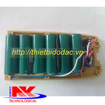 Thay cell pin máy toàn đạc Topcon