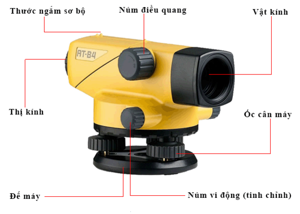 Điều chỉnh máy thủy bình hợp tiêu chuẩn