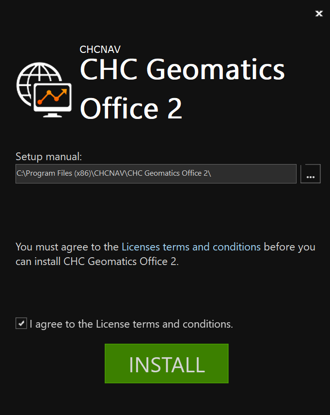 cài đặt phần mềm CGO
