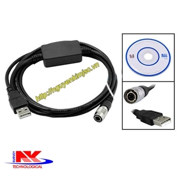 Cáp trút số liệu toàn đạc Pentax USB