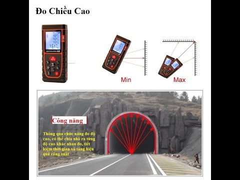 Máy đo khoảng cách laser cầm tay