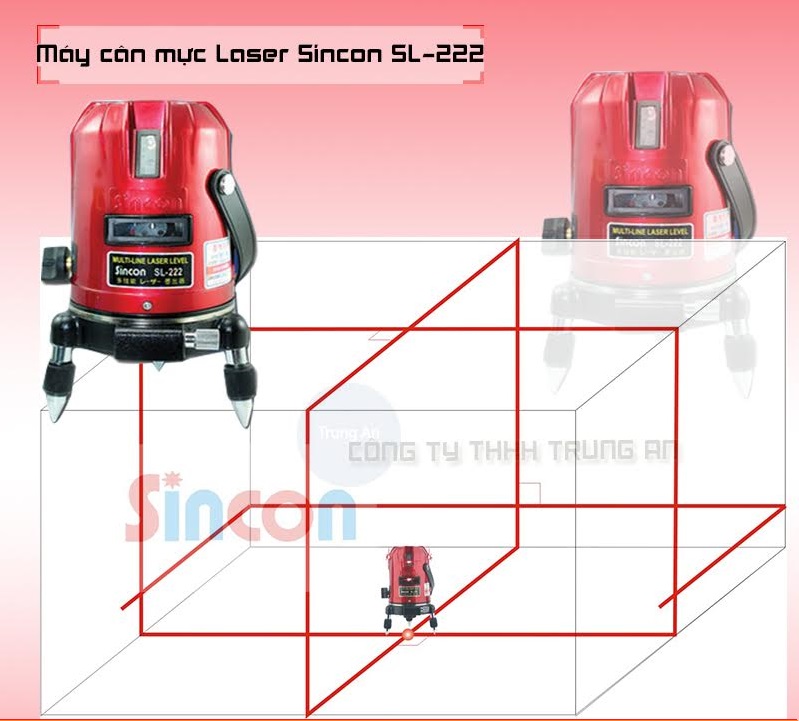 máy quét tia laser trong đo đạc